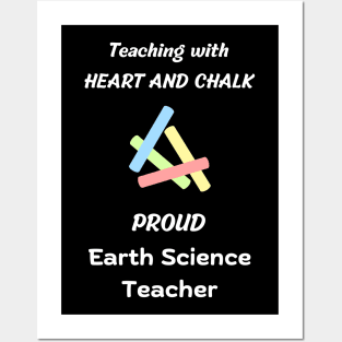 earth science teacher and professor appreciation gift design Posters and Art